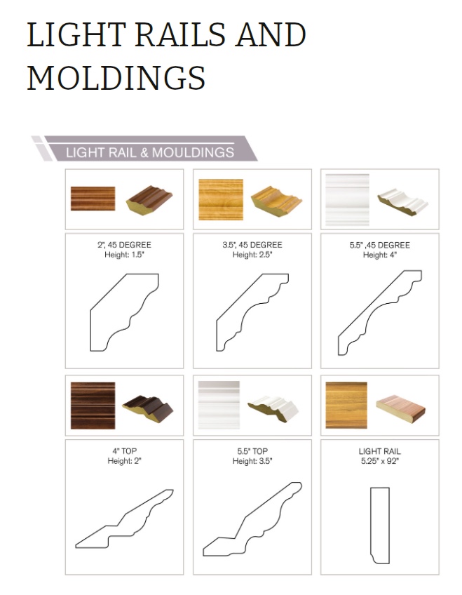 LIGHT RAILS AND MOLDINGS OCT 2020
